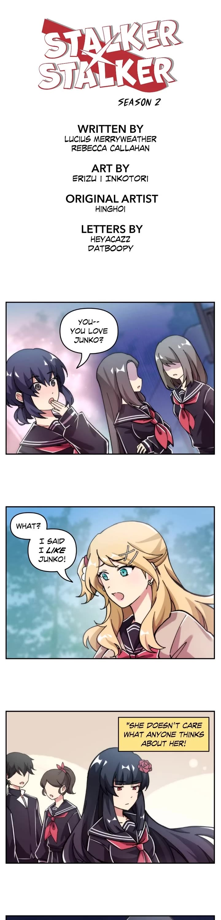 Stalker x Stalker chapter 117 page 1