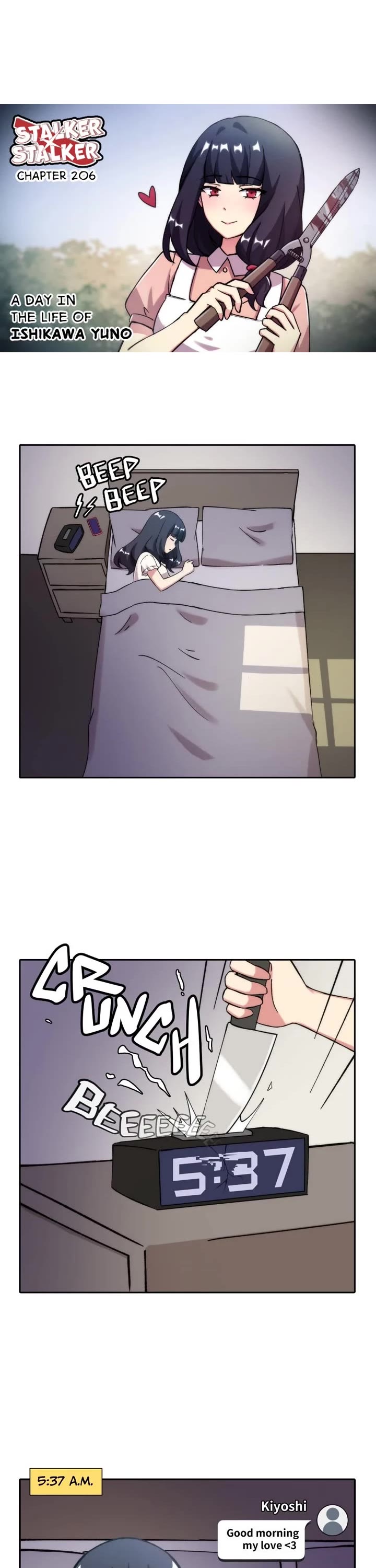 Stalker x Stalker chapter 206 page 1