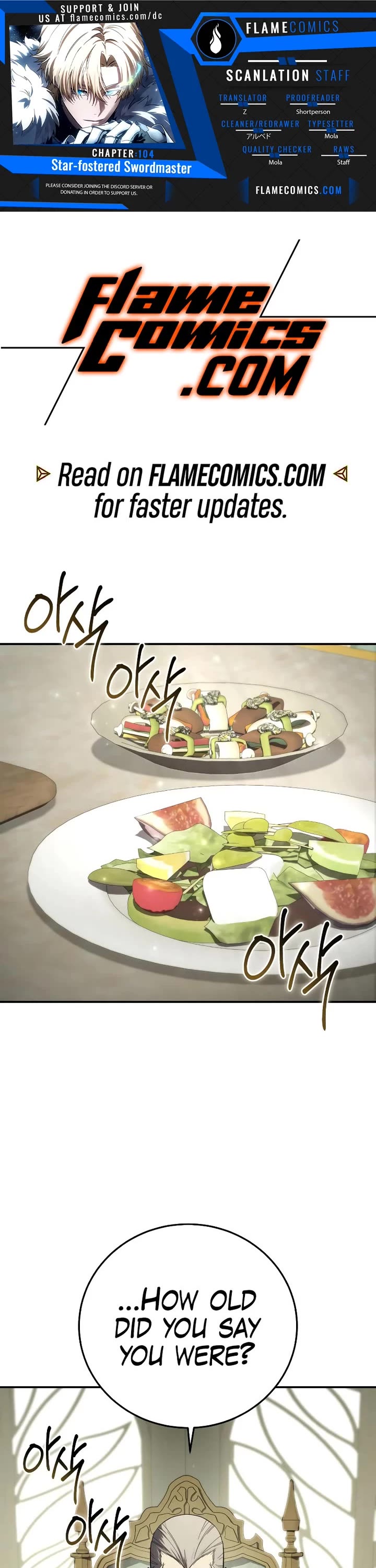 Star-Fostered Swordmaster chapter 104 page 1