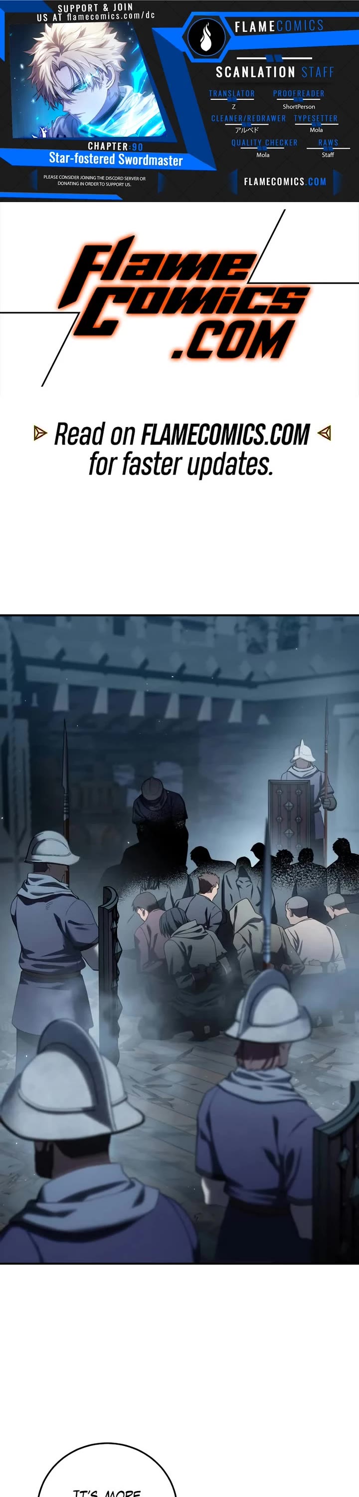 Star-Fostered Swordmaster chapter 90 page 1