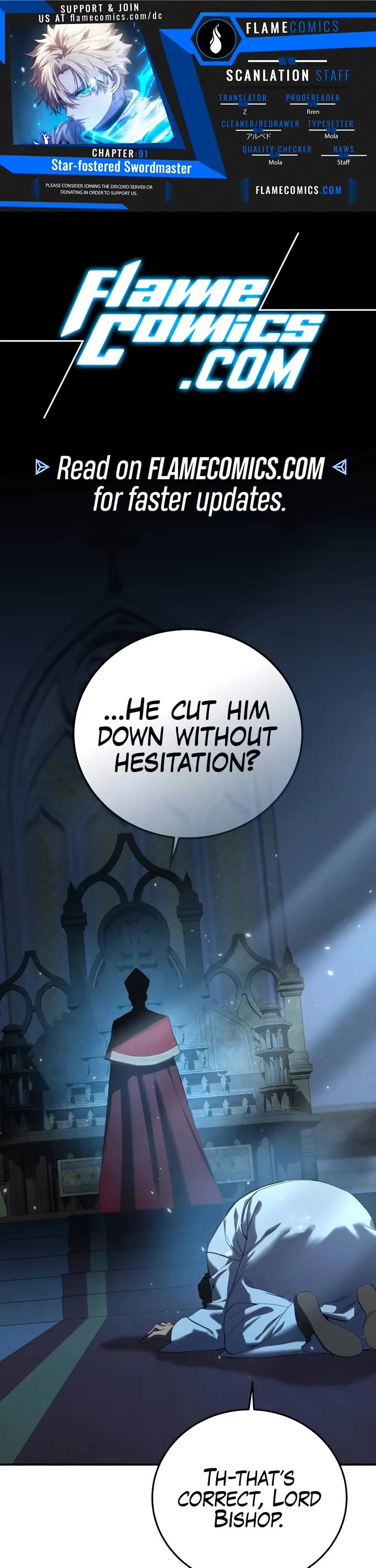 Star-Fostered Swordmaster chapter 91 page 1