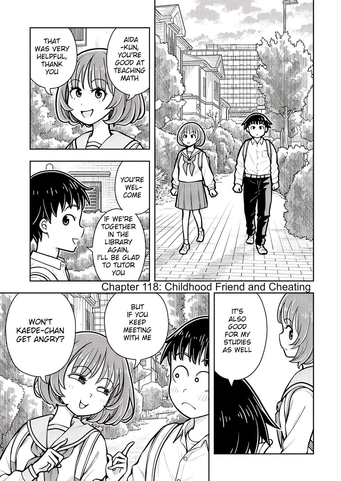 Starting Today She's My Childhood Friend chapter 118 page 1