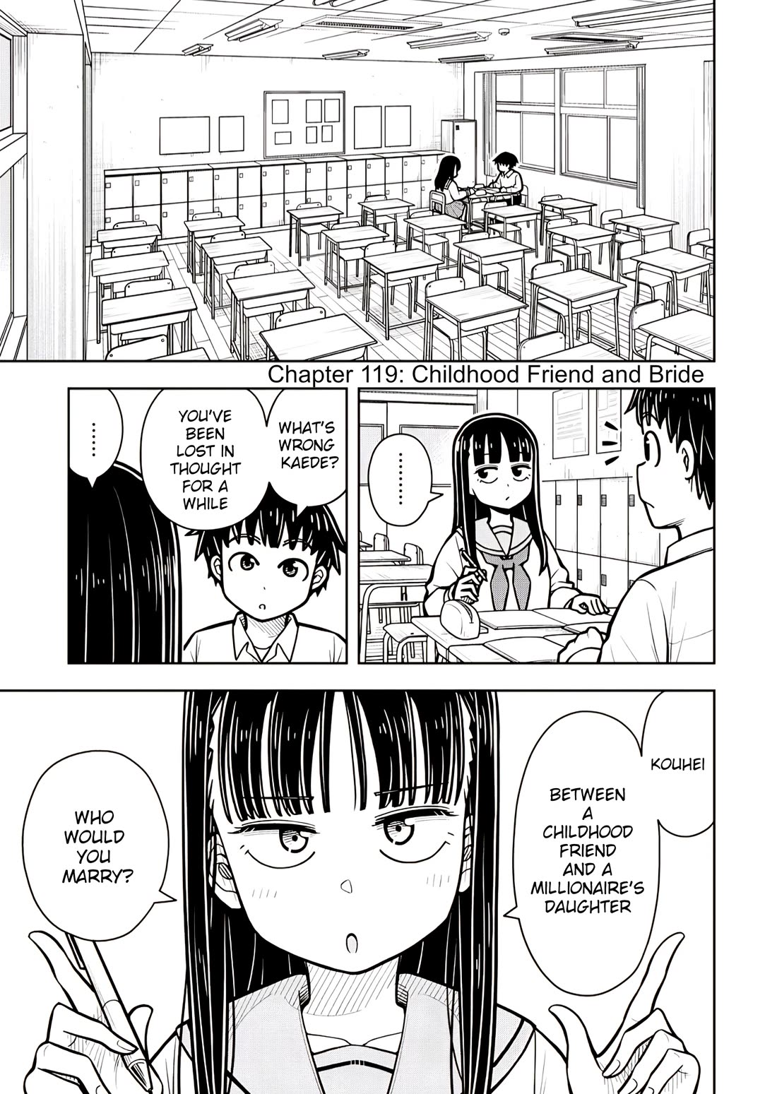 Starting Today She's My Childhood Friend chapter 119 page 1