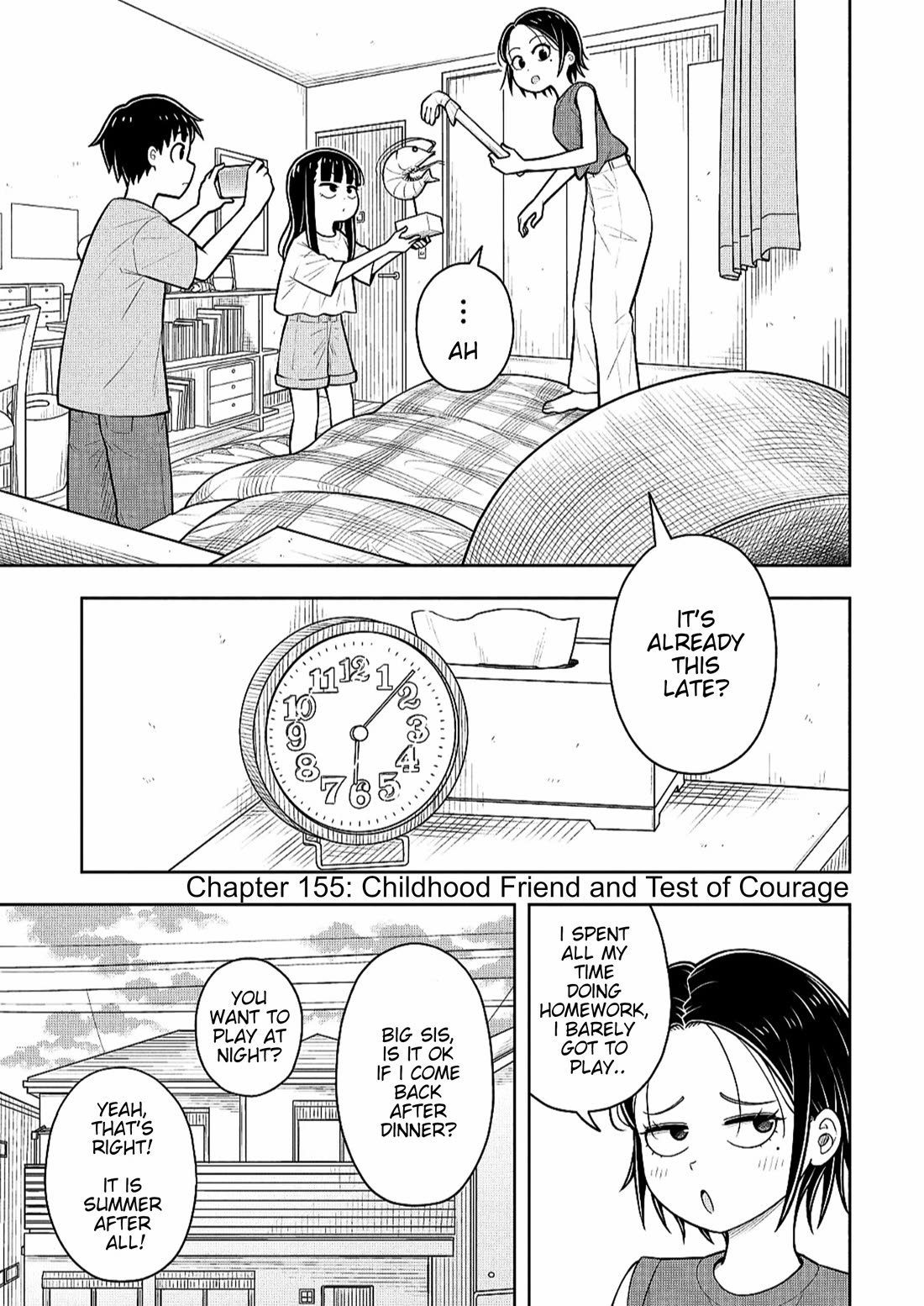 Starting Today She's My Childhood Friend chapter 155 page 1