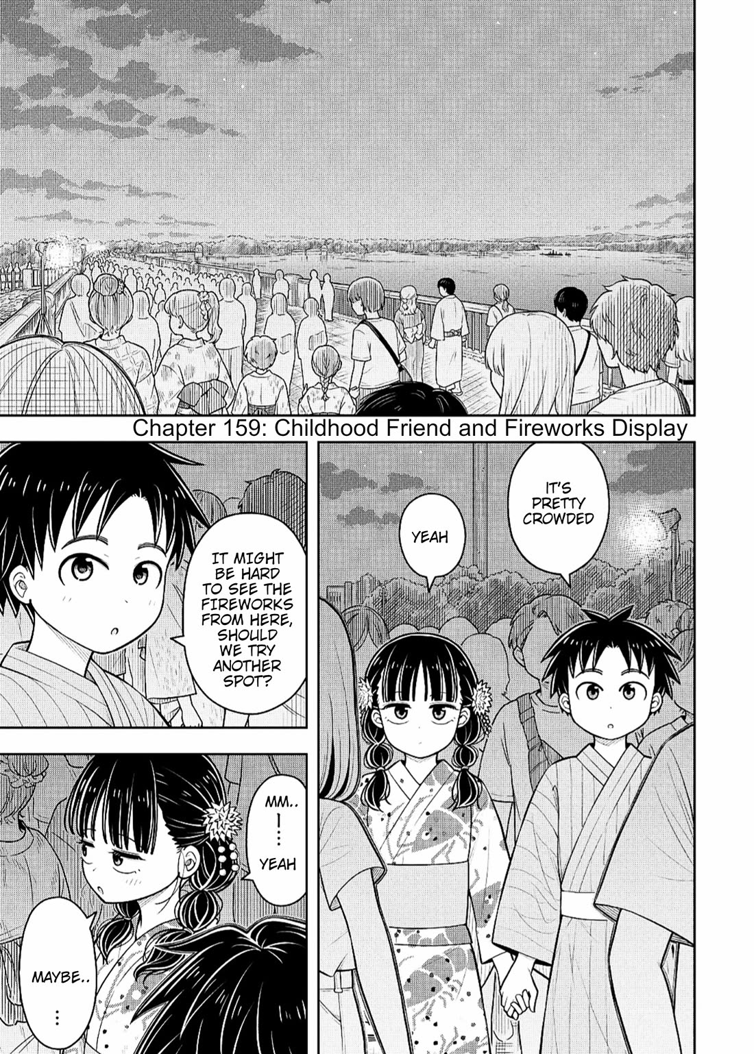 Starting Today She's My Childhood Friend chapter 159 page 1