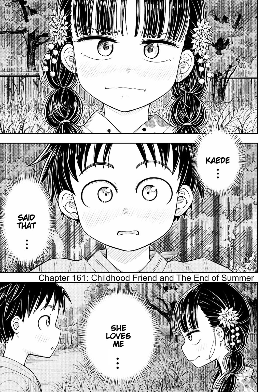 Starting Today She's My Childhood Friend chapter 161 page 1