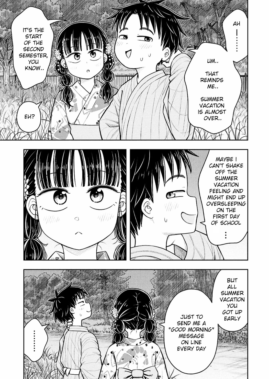 Starting Today She's My Childhood Friend chapter 161 page 9