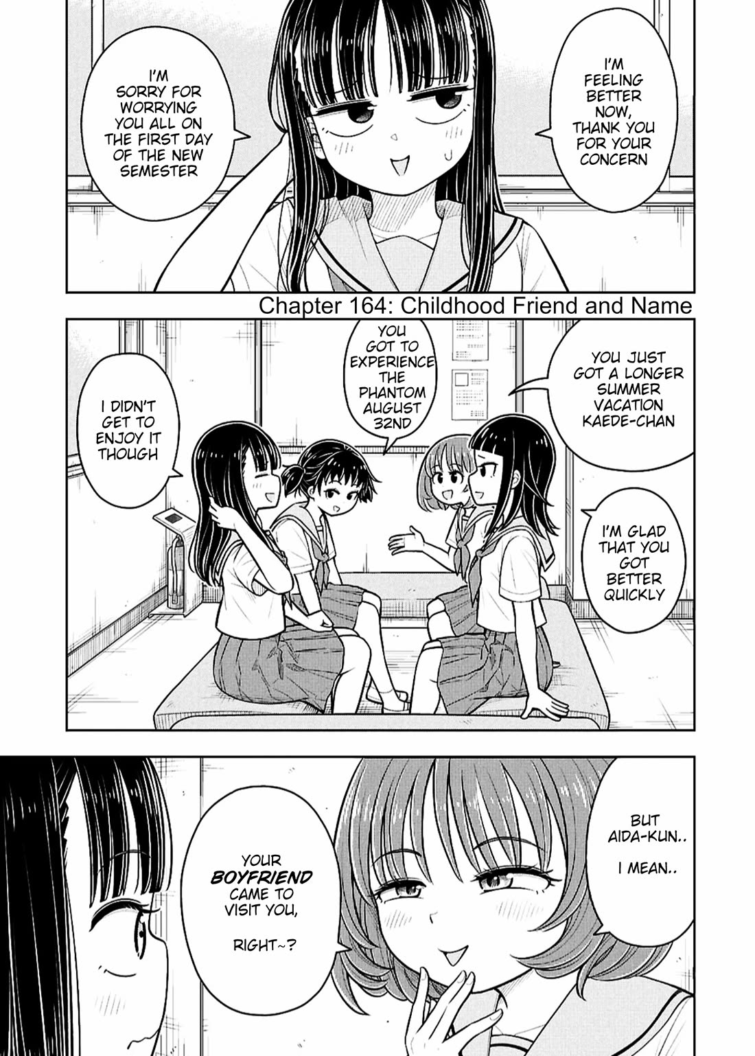 Starting Today She's My Childhood Friend chapter 164 page 1