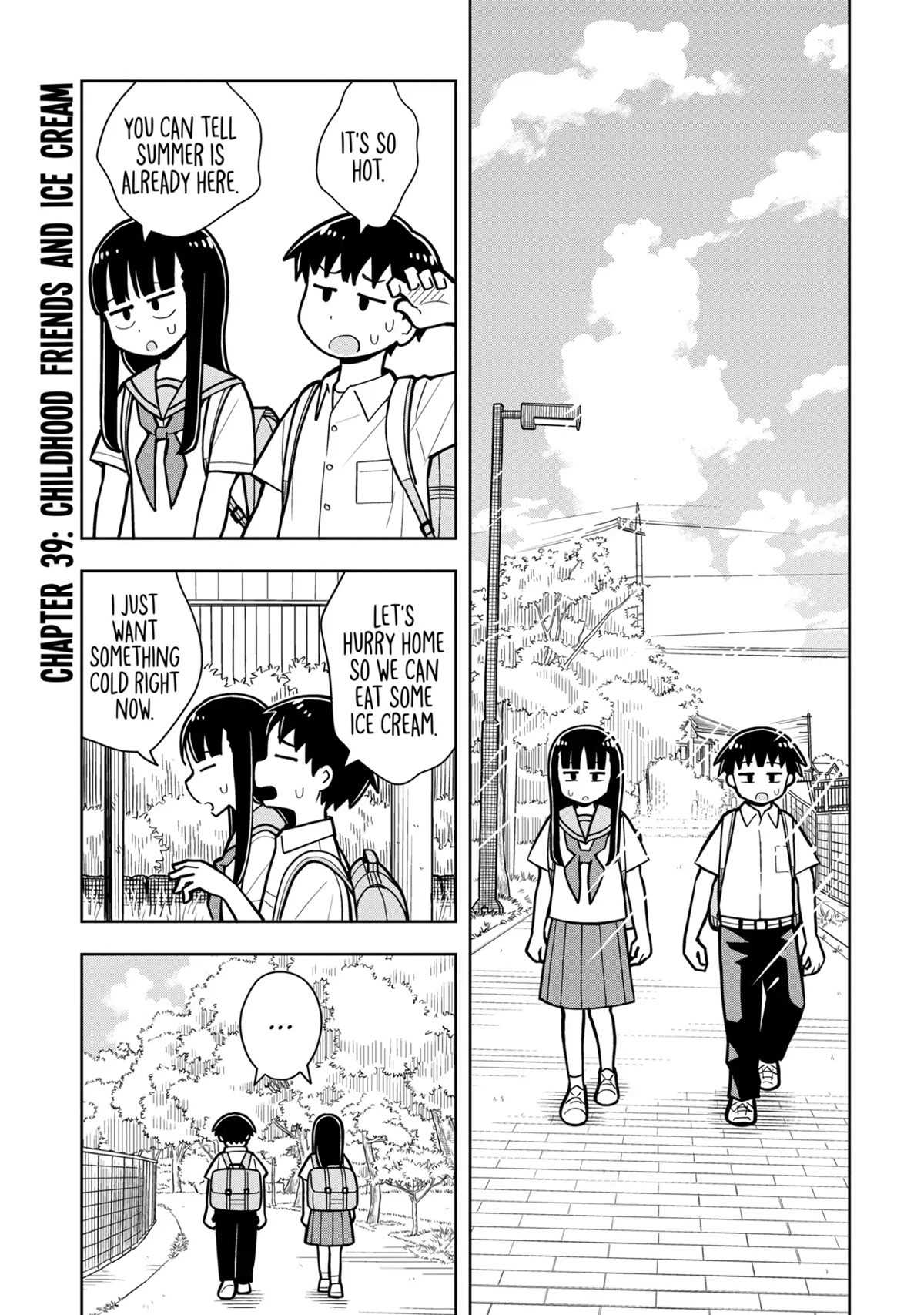 Starting Today She's My Childhood Friend chapter 39 page 1