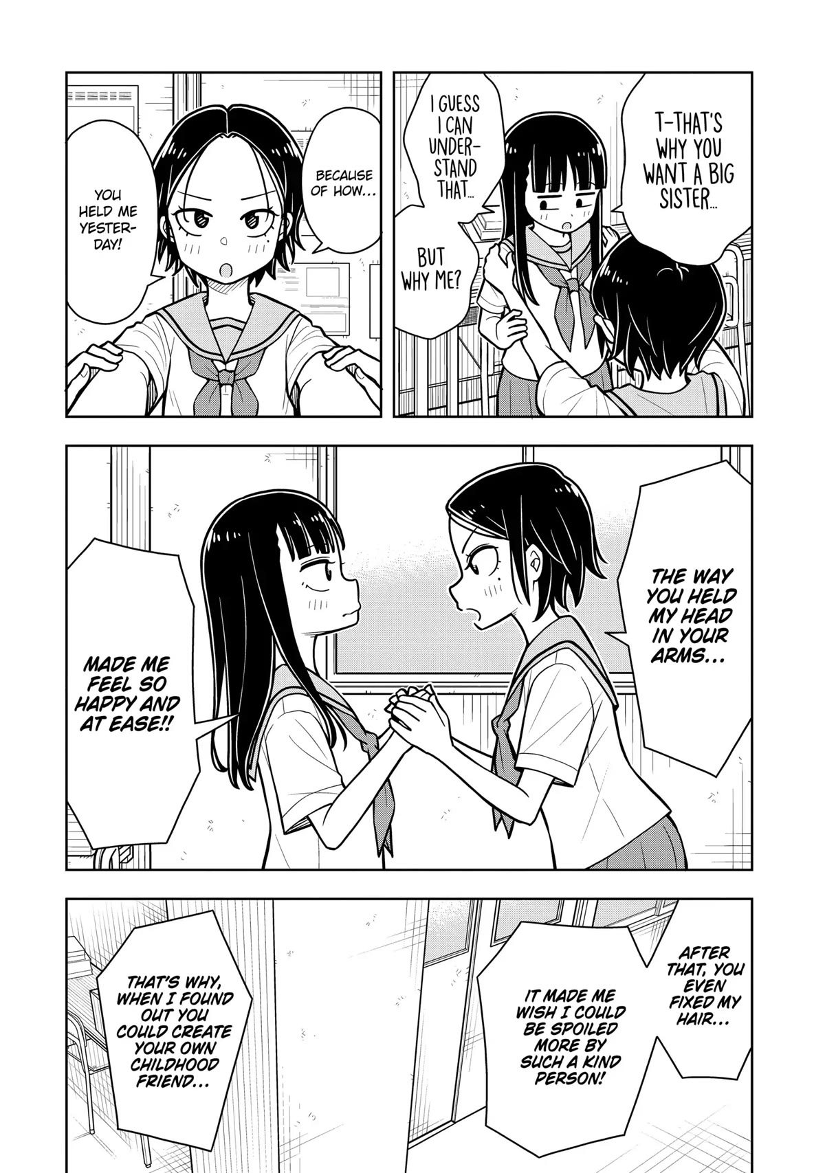 Starting Today She's My Childhood Friend chapter 50 page 10