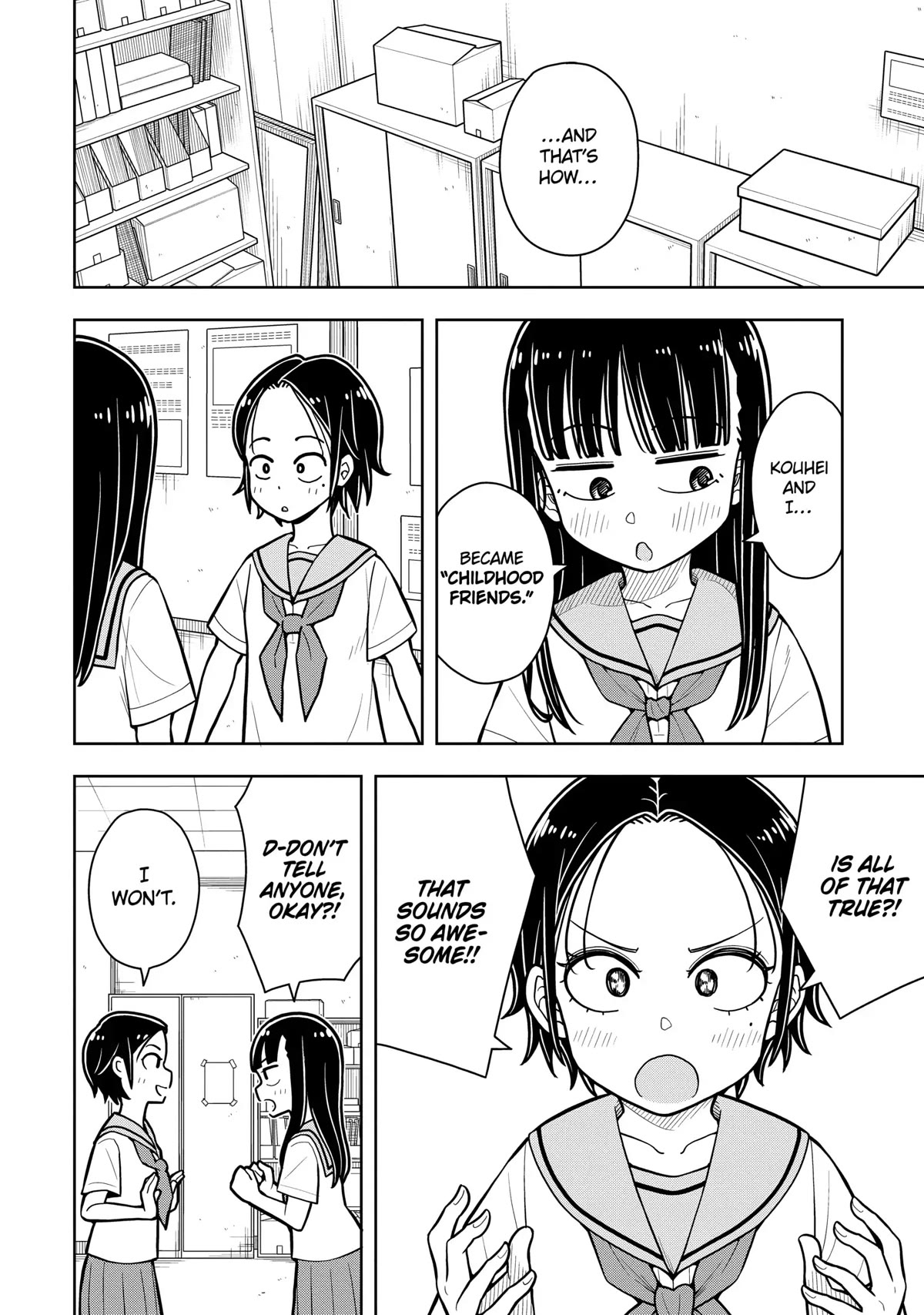 Starting Today She's My Childhood Friend chapter 50 page 6