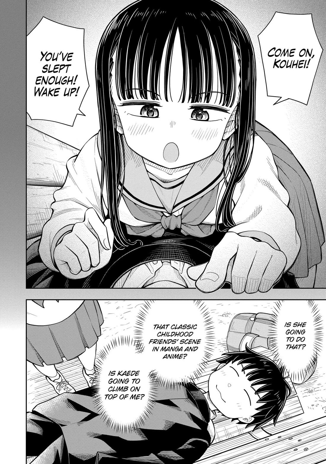 Starting Today She's My Childhood Friend chapter 70 page 10