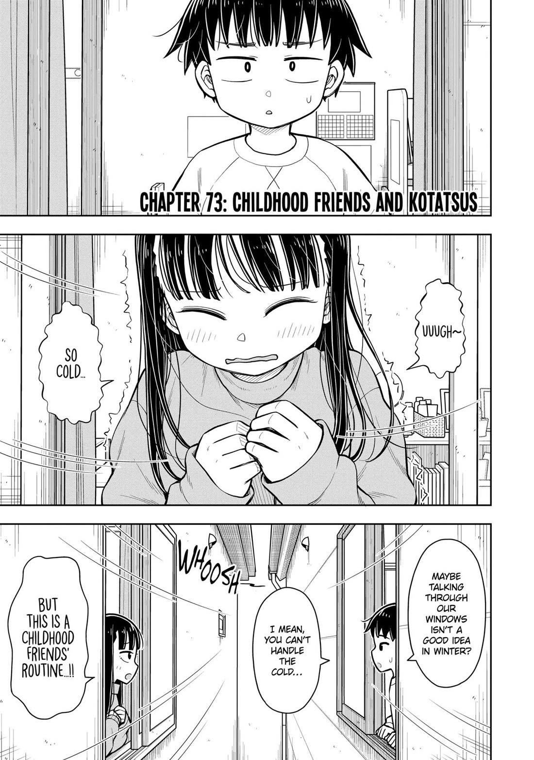 Starting Today She's My Childhood Friend chapter 73 page 1