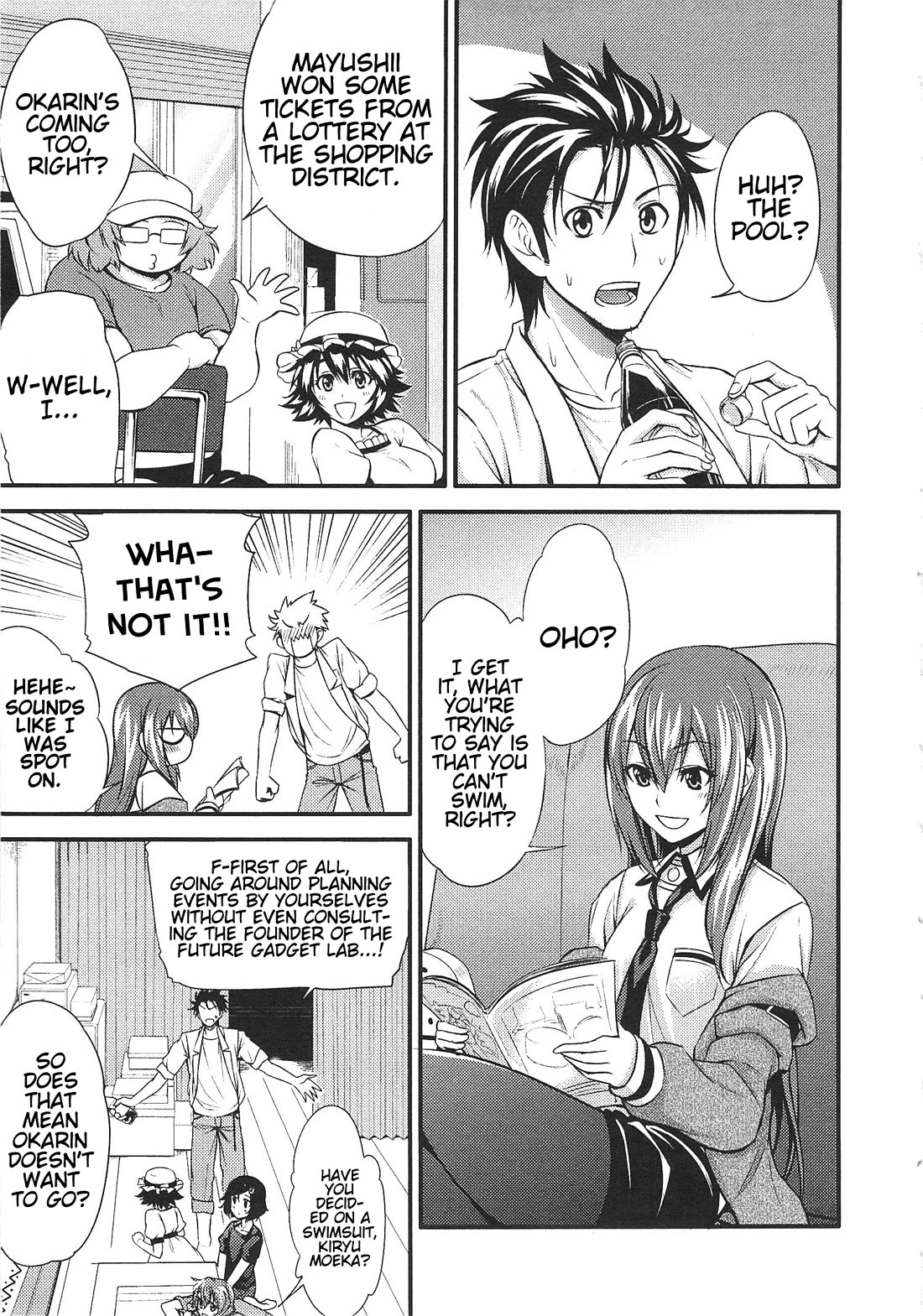 Steins;Gate - Hiyoku Renri + Nyan² Crisis ☆ chapter 3 page 3