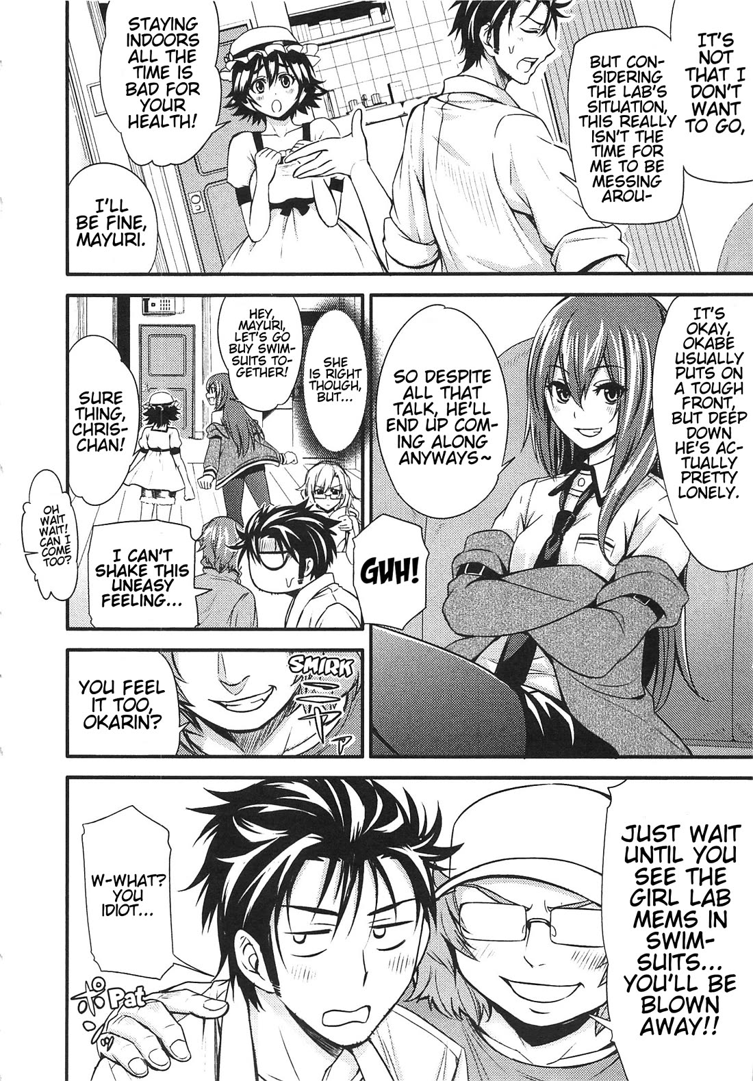 Steins;Gate - Hiyoku Renri + Nyan² Crisis ☆ chapter 3 page 4