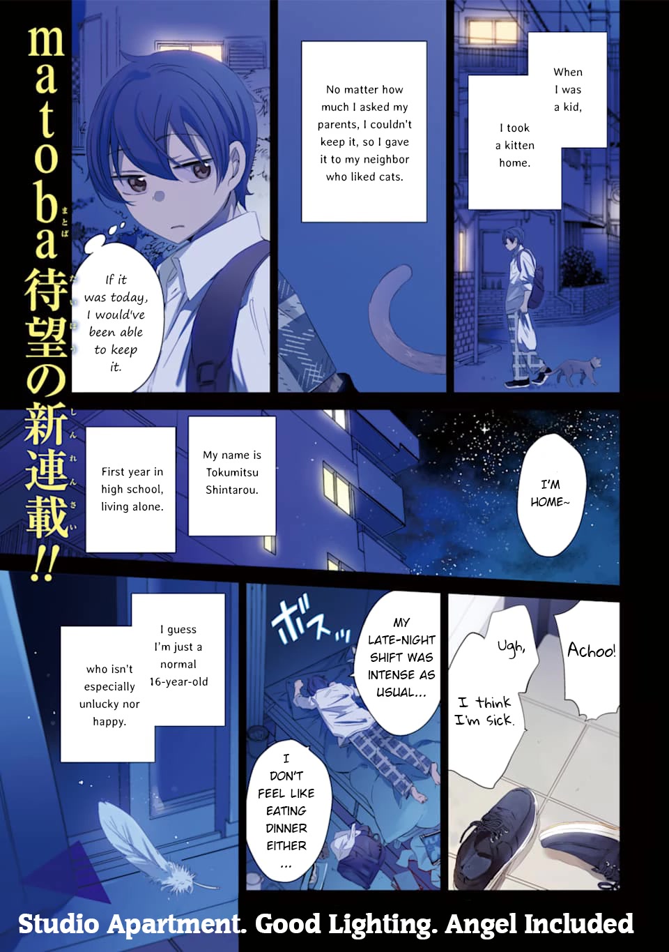 Studio Apartment, Good Lighting, Angel Included. chapter 1 page 5