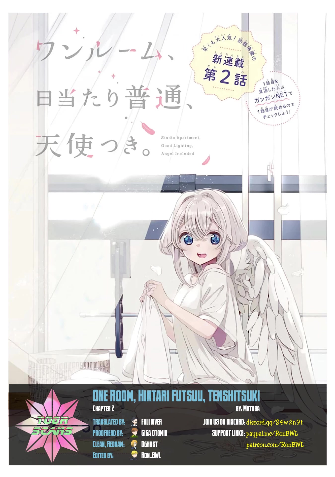 Studio Apartment, Good Lighting, Angel Included. chapter 2 page 1