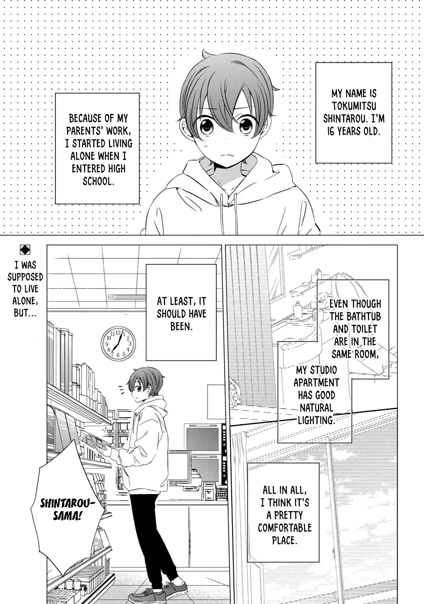 Studio Apartment, Good Lighting, Angel Included. chapter 2 page 3