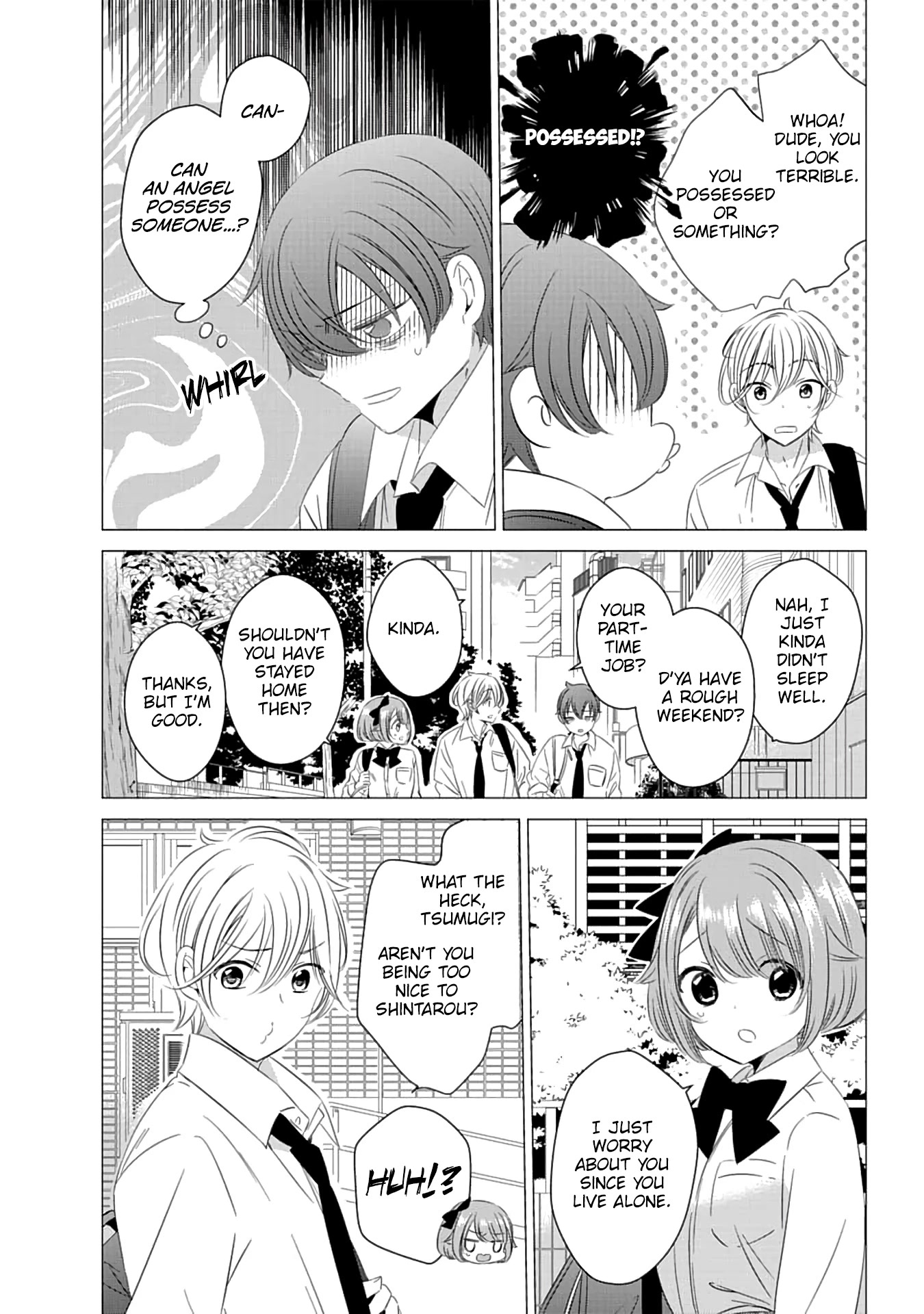 Studio Apartment, Good Lighting, Angel Included. chapter 3 page 12