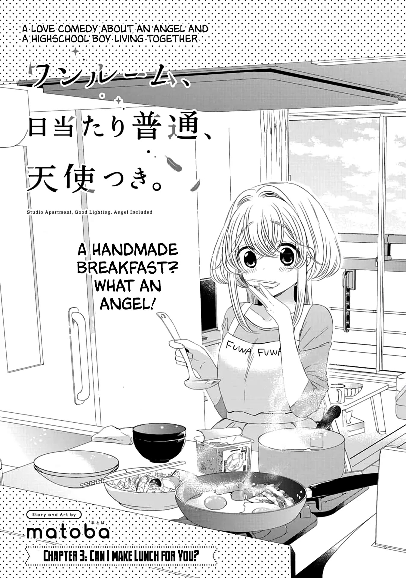 Studio Apartment, Good Lighting, Angel Included. chapter 3 page 3