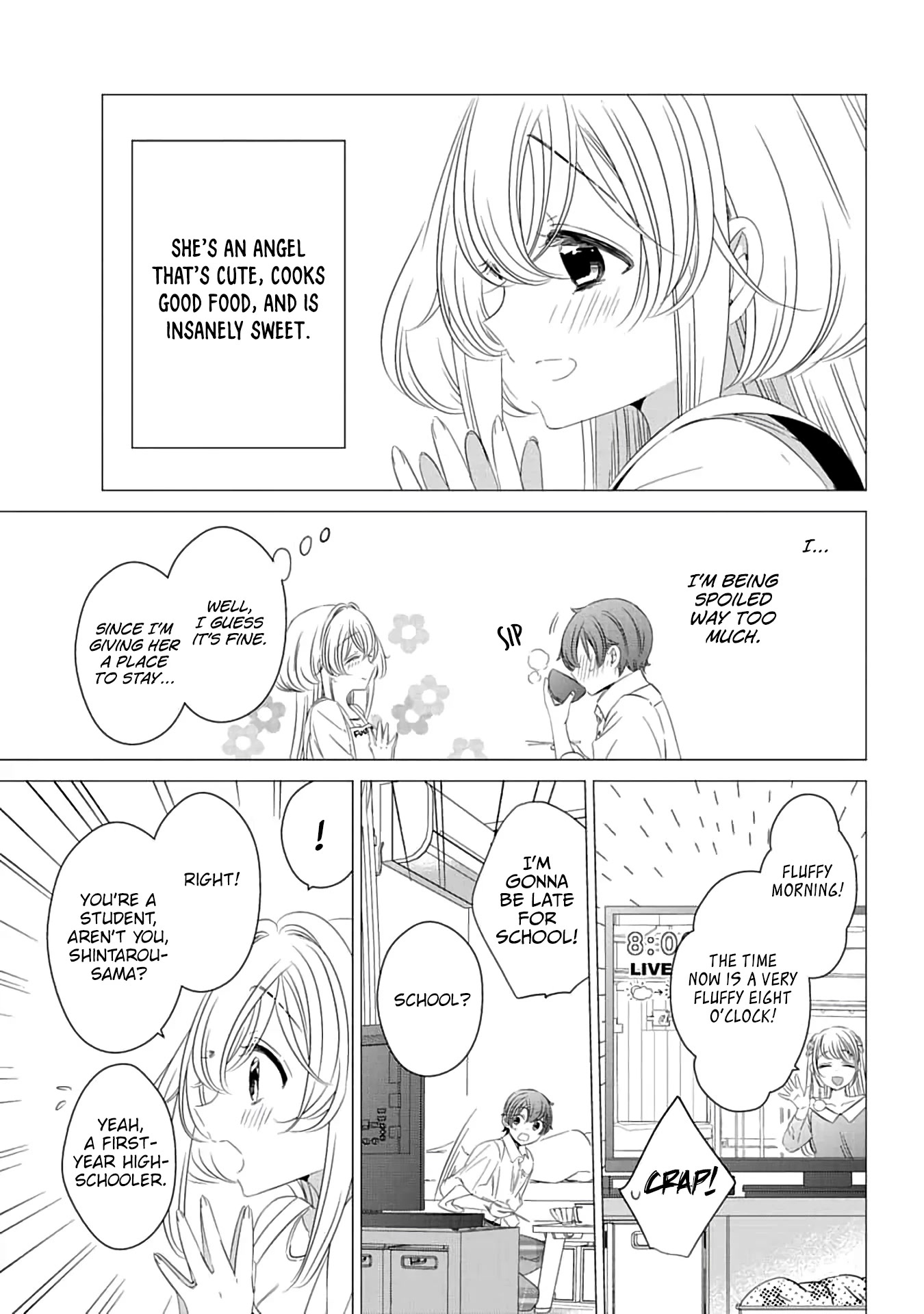 Studio Apartment, Good Lighting, Angel Included. chapter 3 page 6