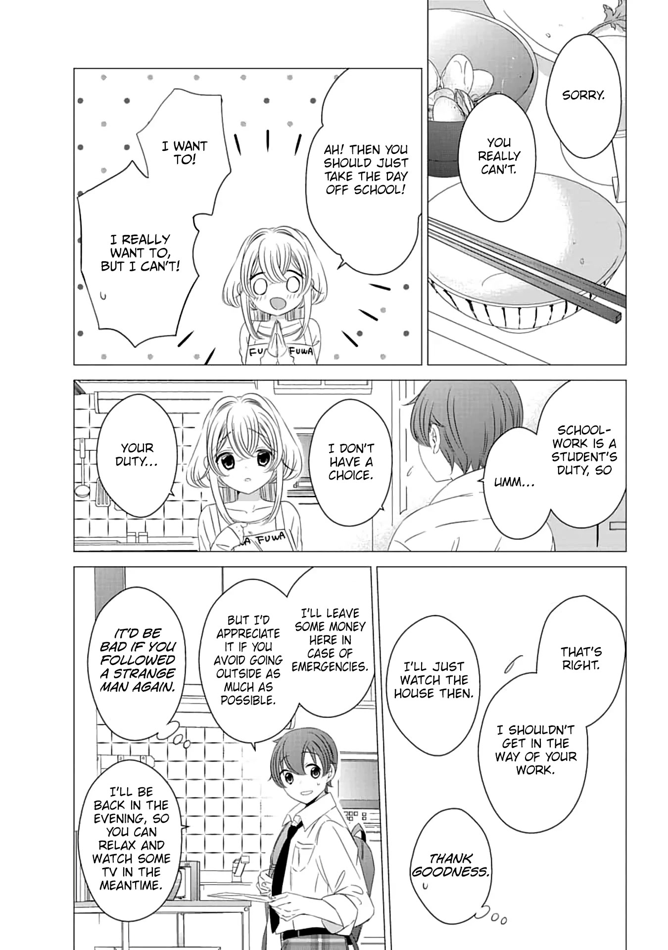 Studio Apartment, Good Lighting, Angel Included. chapter 3 page 8