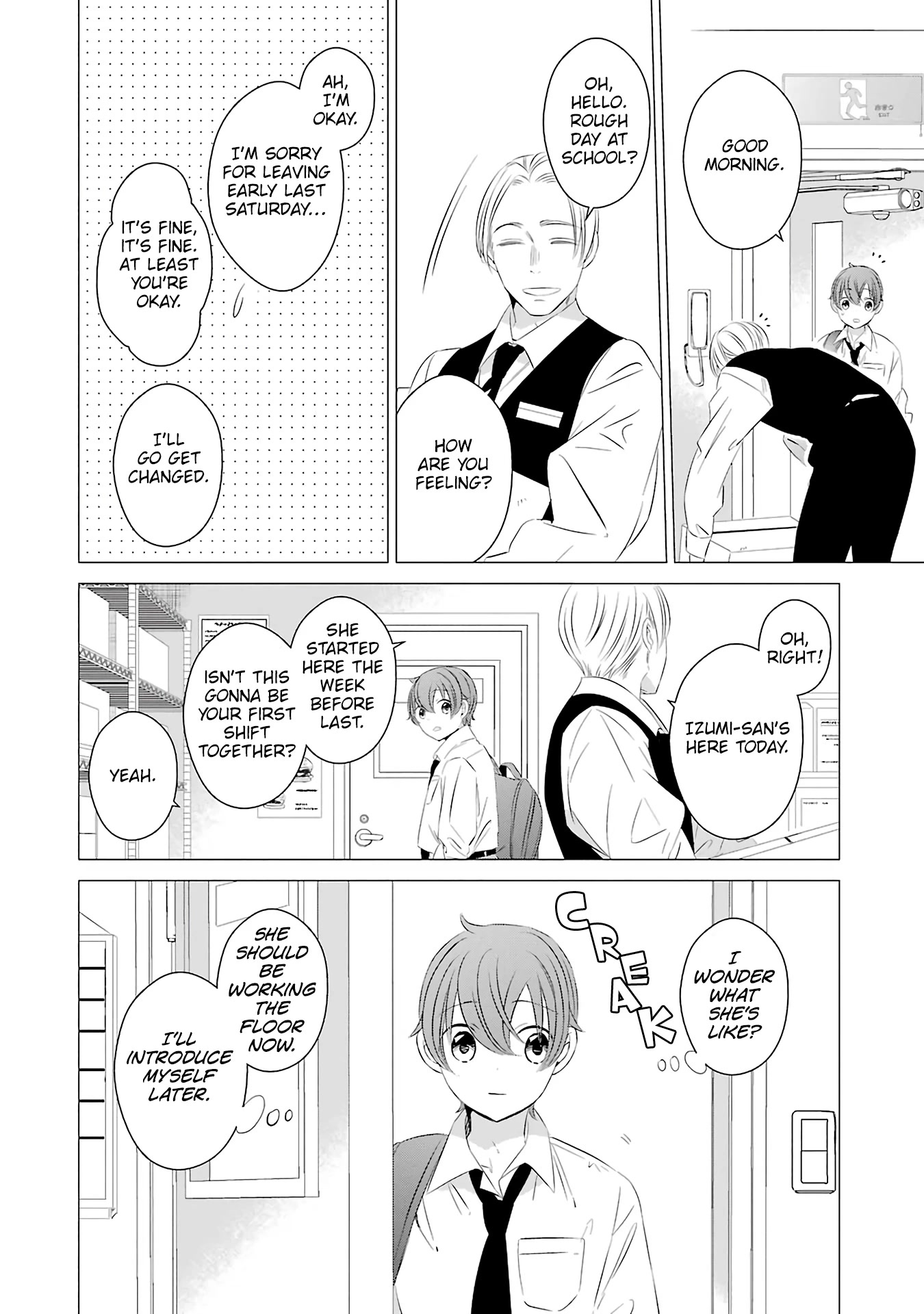 Studio Apartment, Good Lighting, Angel Included. chapter 4 page 19