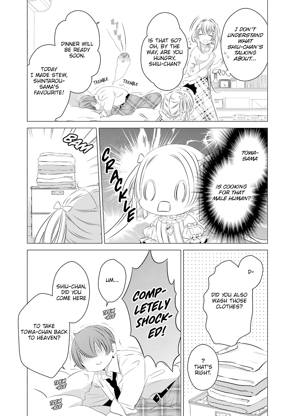 Studio Apartment, Good Lighting, Angel Included. chapter 8 page 16