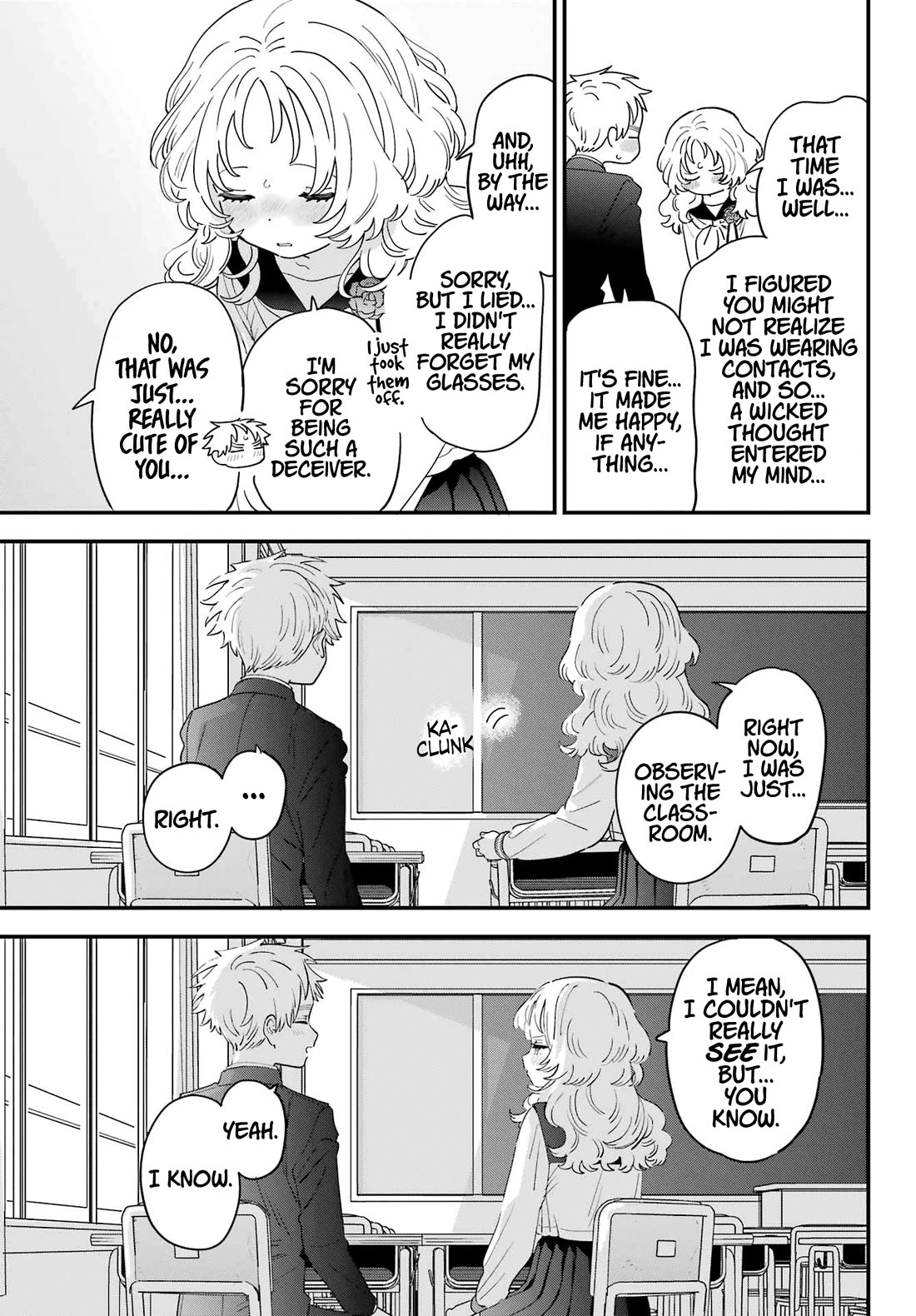 Sukinako ga Megane wo Wasureta chapter 110 page 13