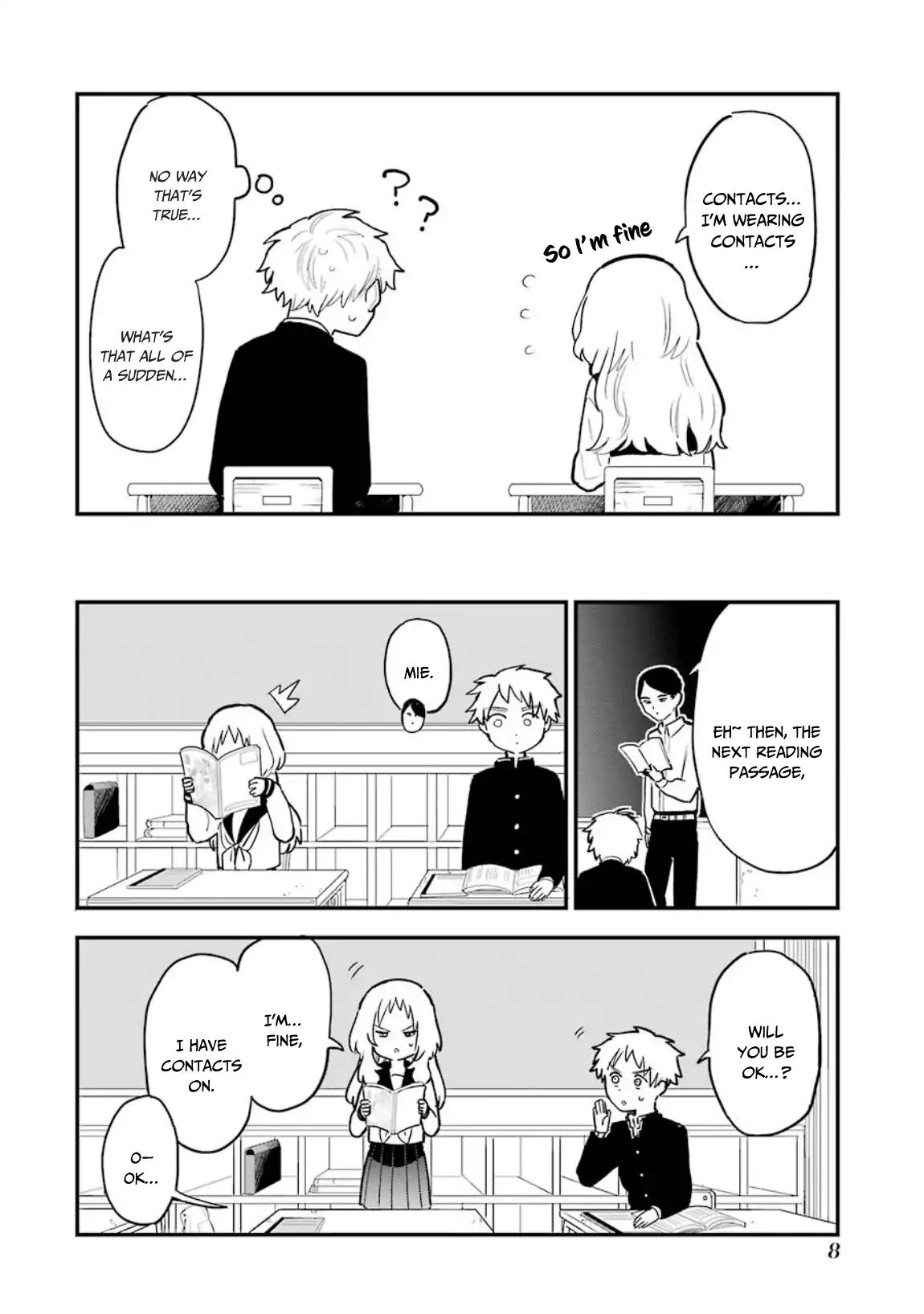 Sukinako ga Megane wo Wasureta chapter 29 page 11