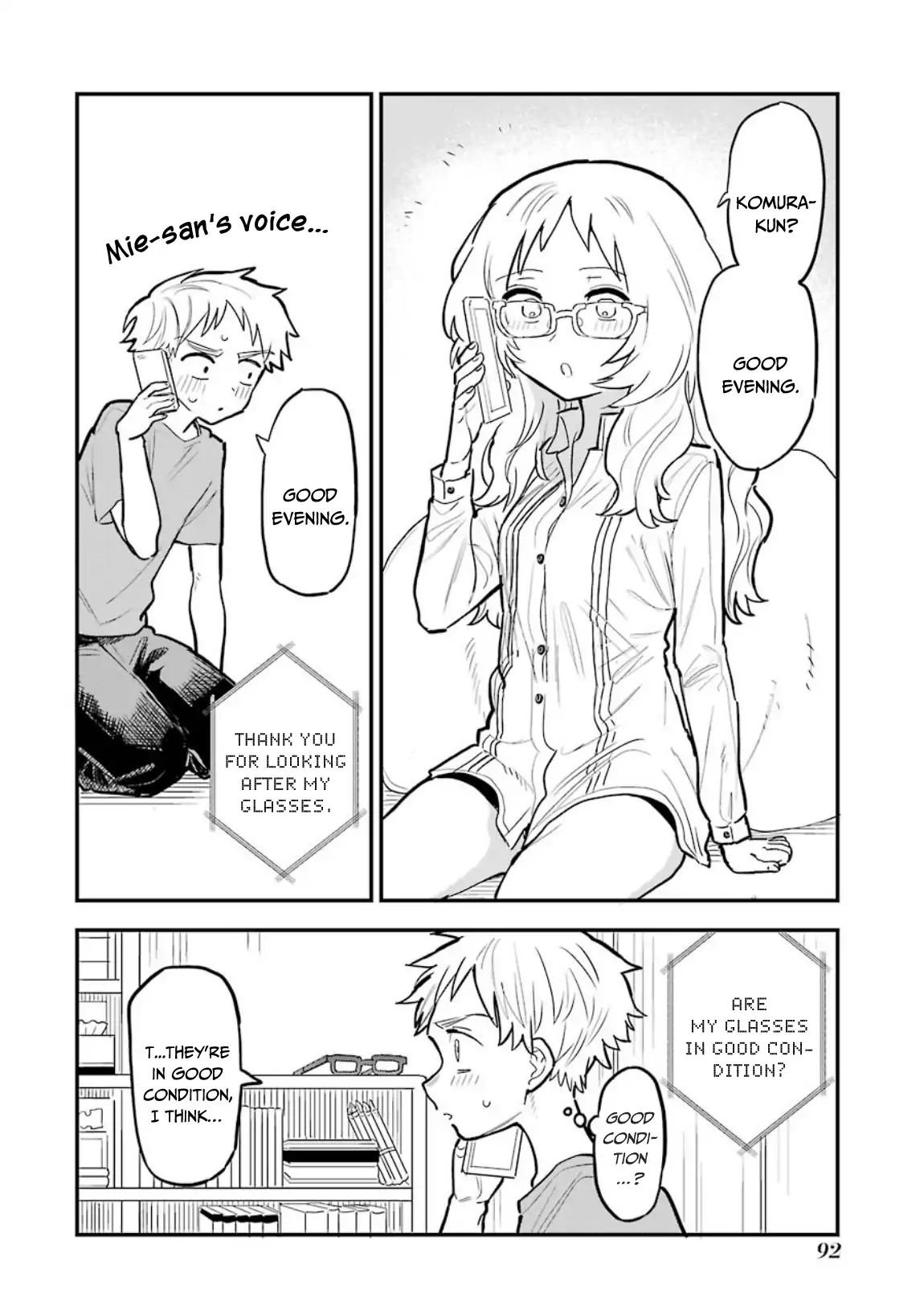 Sukinako ga Megane wo Wasureta chapter 35 page 19