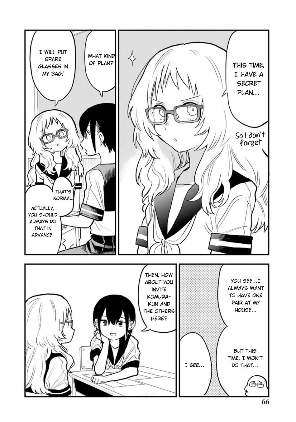 Sukinako ga Megane wo Wasureta chapter 56 page 8