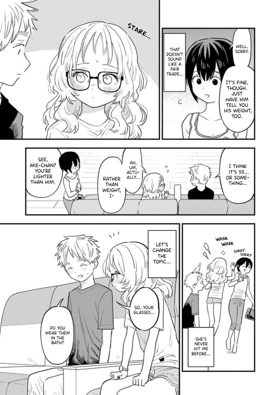 Sukinako ga Megane wo Wasureta chapter 75 page 12