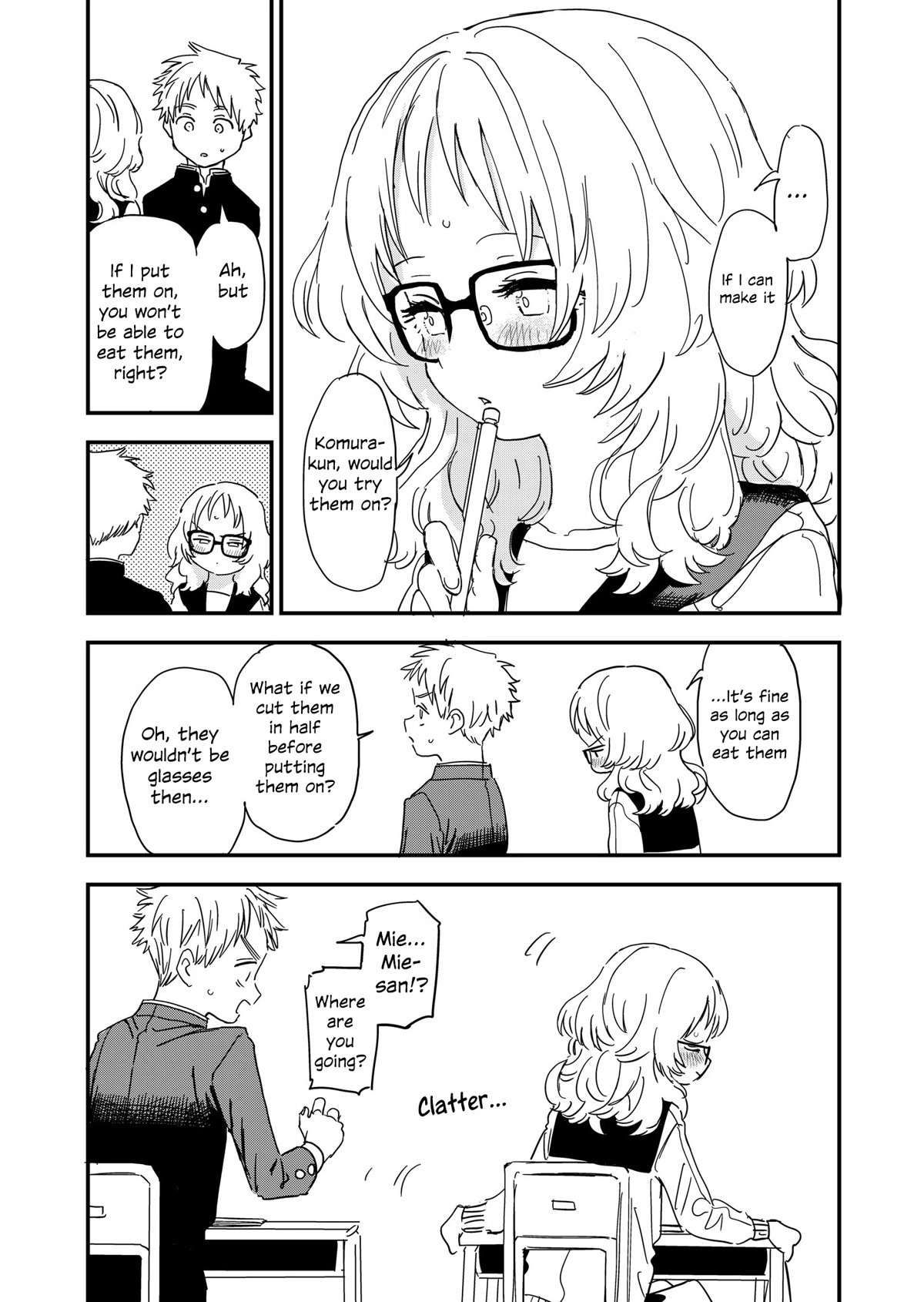 Sukinako ga Megane wo Wasureta chapter 89.7 page 2