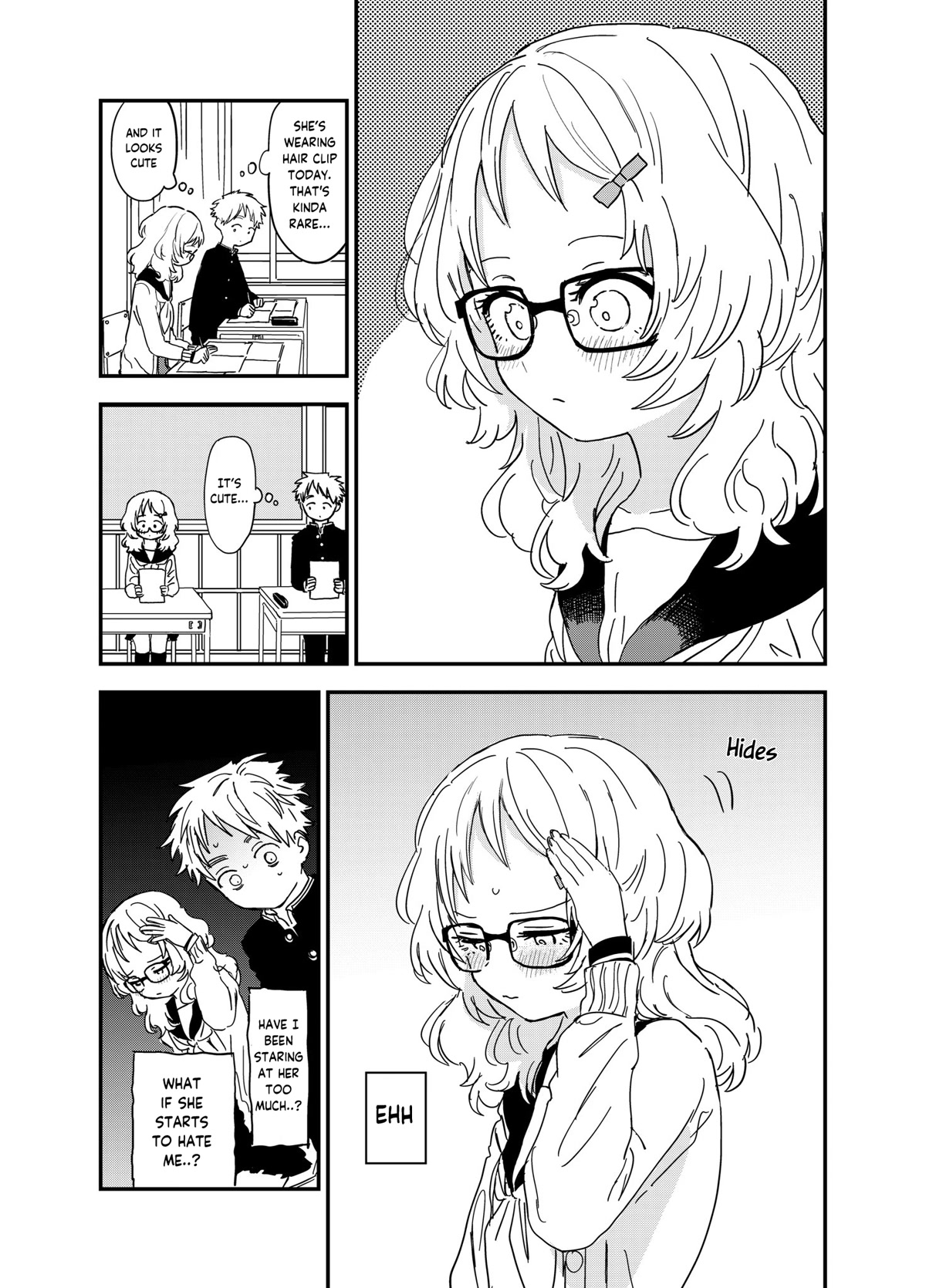 Sukinako ga Megane wo Wasureta chapter 89.8 page 1