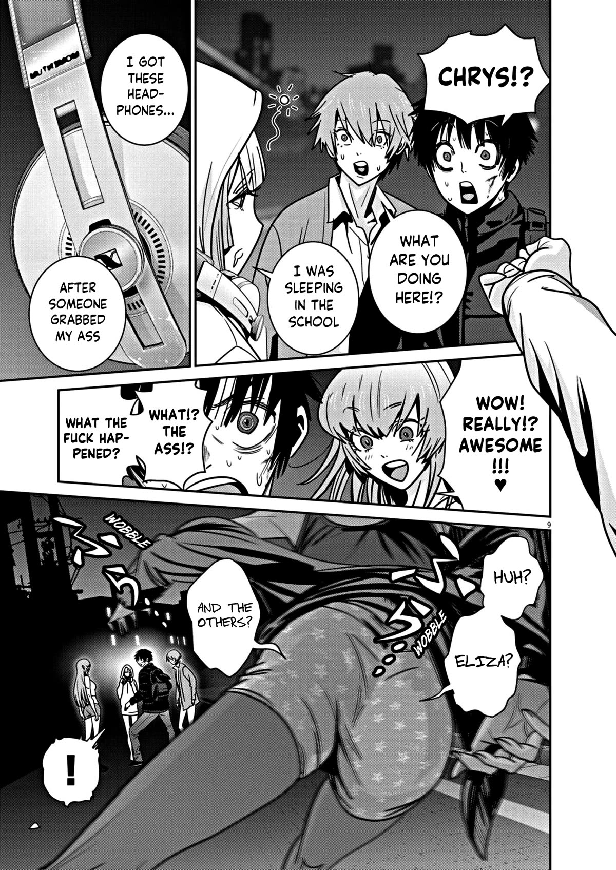 Super Ball Girls chapter 17 page 9