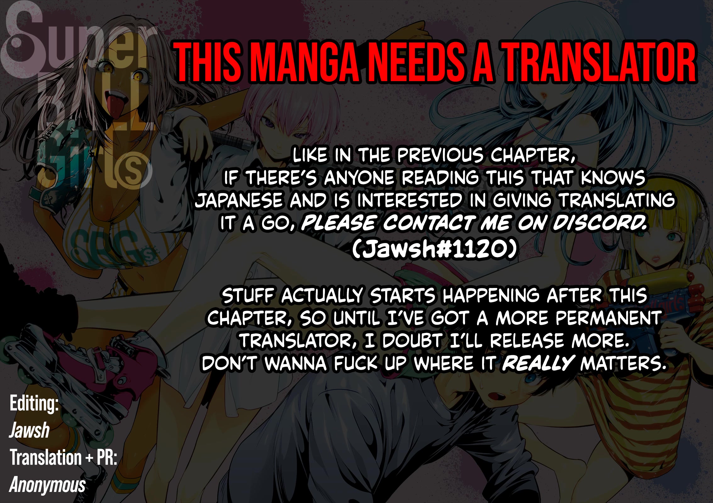 Super Ball Girls chapter 2 page 1