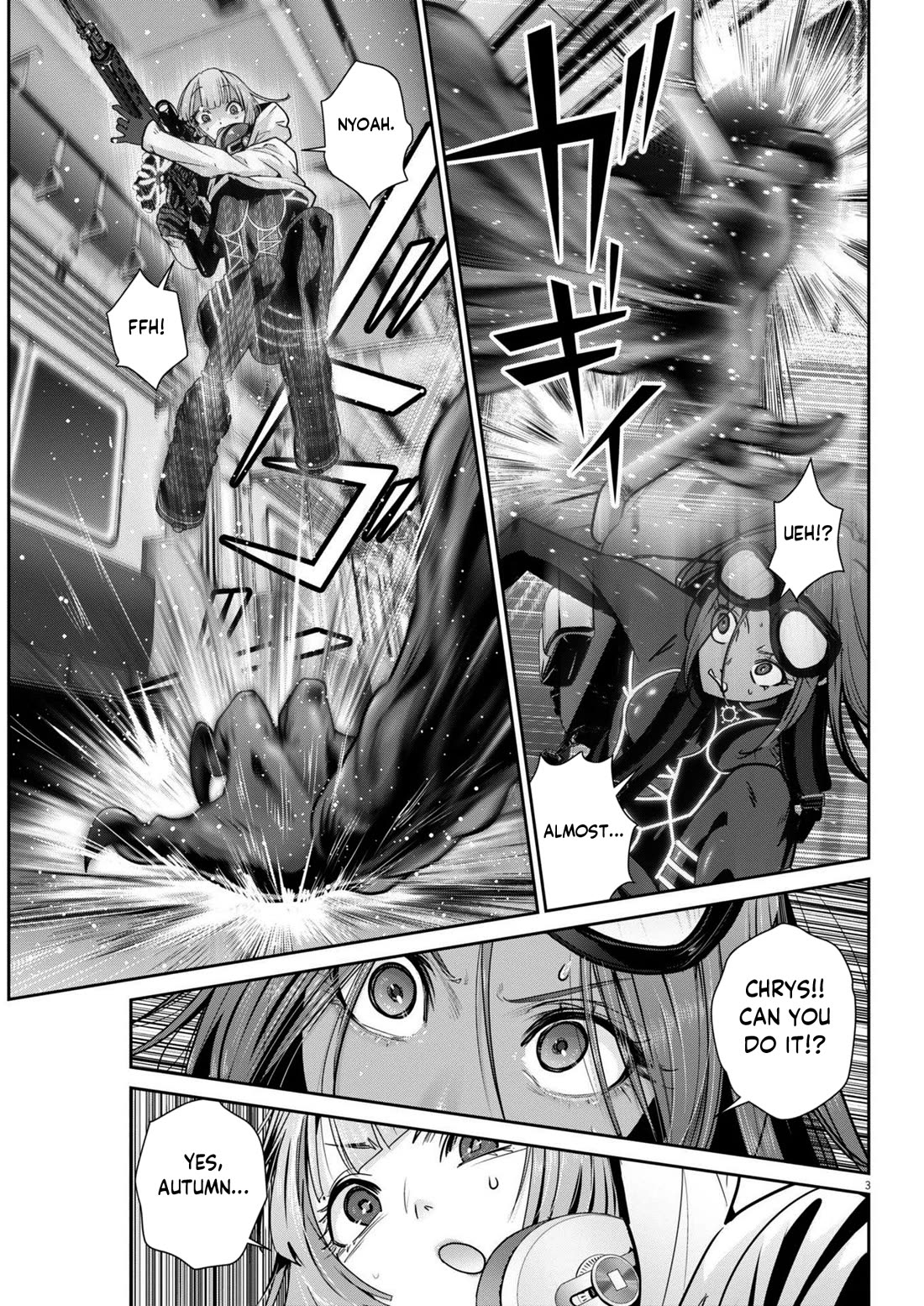 Super Ball Girls chapter 32 page 3