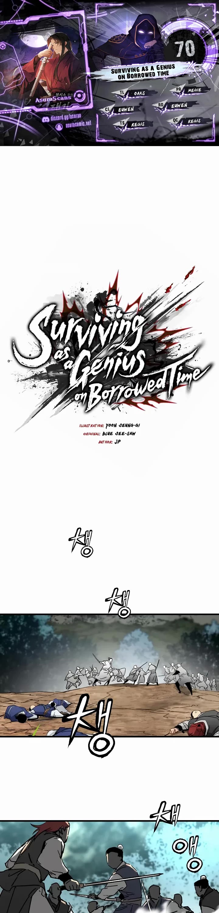 Surviving as a Genius on Borrowed Time chapter 70 page 1