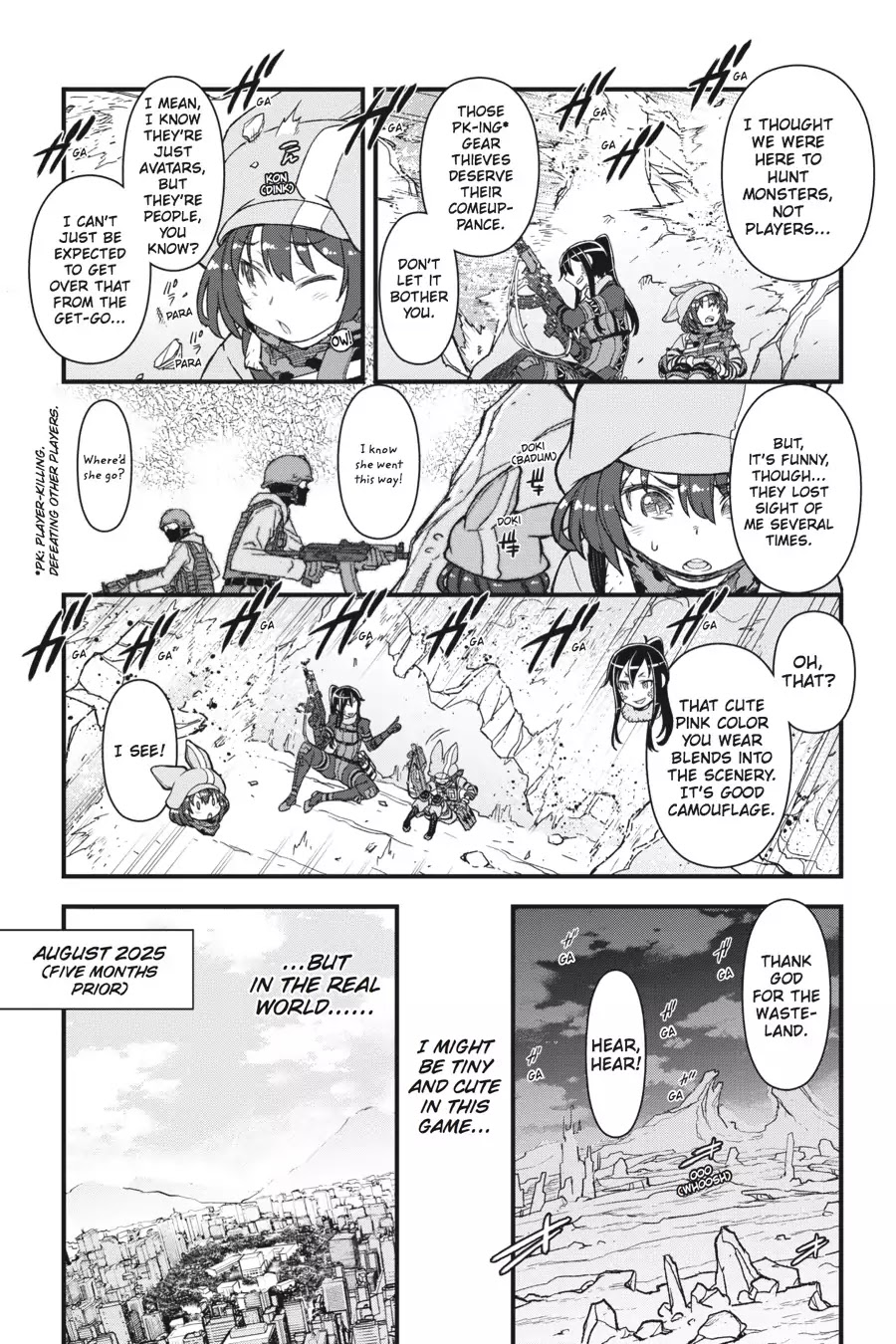 Sword Art Online Alternative - Gun Gale Online chapter 1 page 10