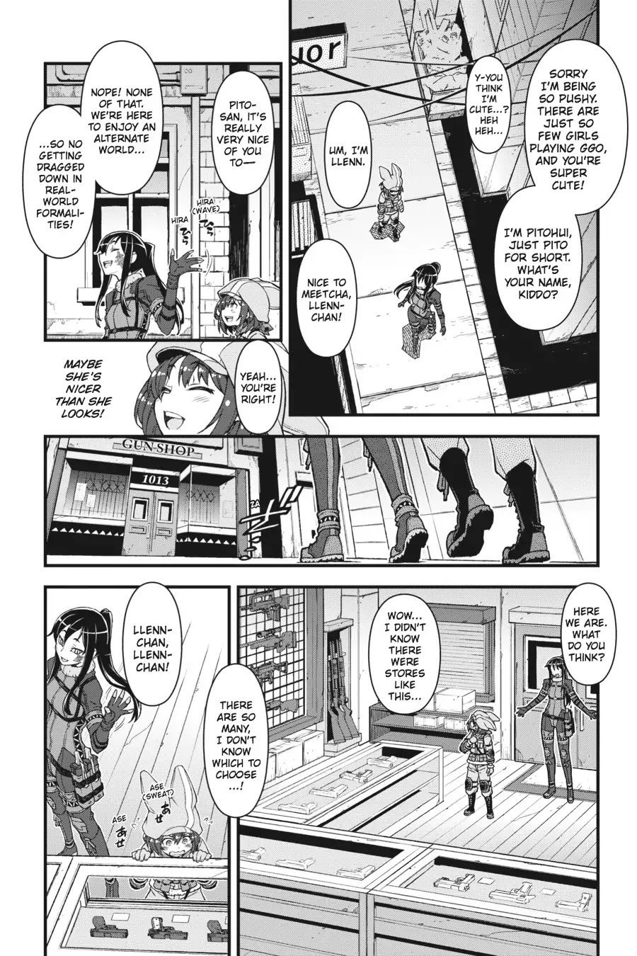 Sword Art Online Alternative - Gun Gale Online chapter 1 page 22