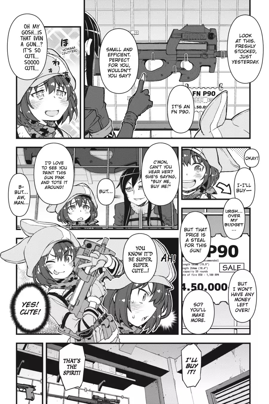 Sword Art Online Alternative - Gun Gale Online chapter 1 page 23