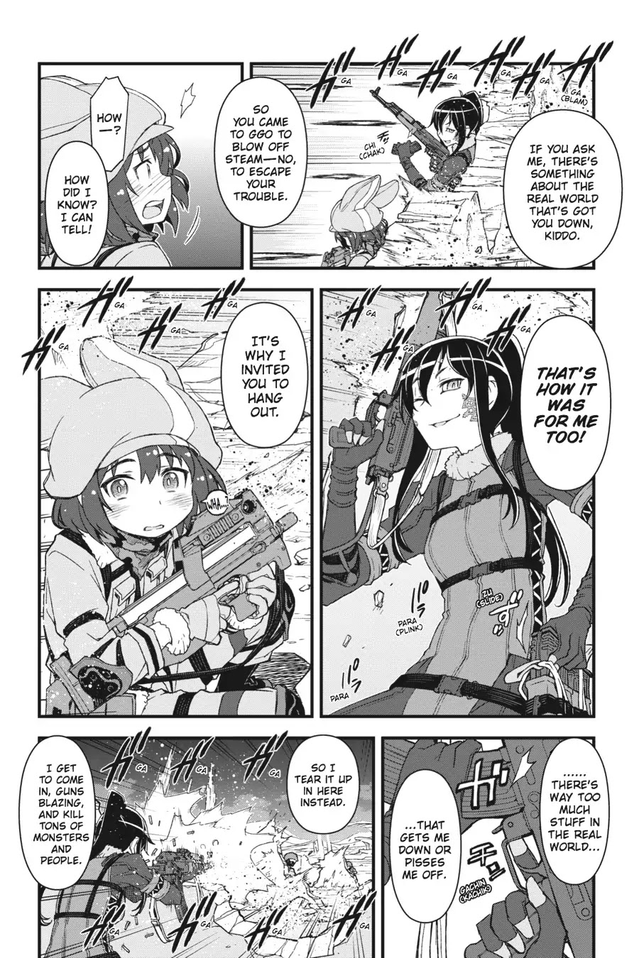 Sword Art Online Alternative - Gun Gale Online chapter 1 page 33