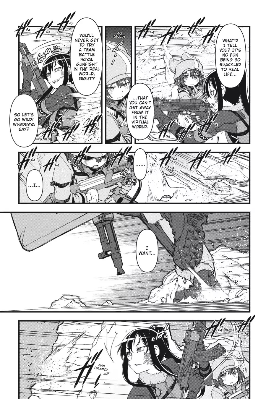 Sword Art Online Alternative - Gun Gale Online chapter 1 page 34