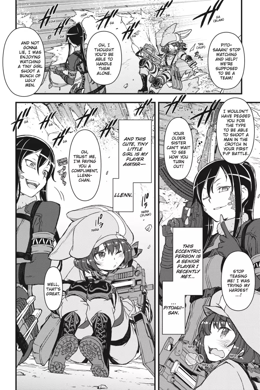 Sword Art Online Alternative - Gun Gale Online chapter 1 page 9