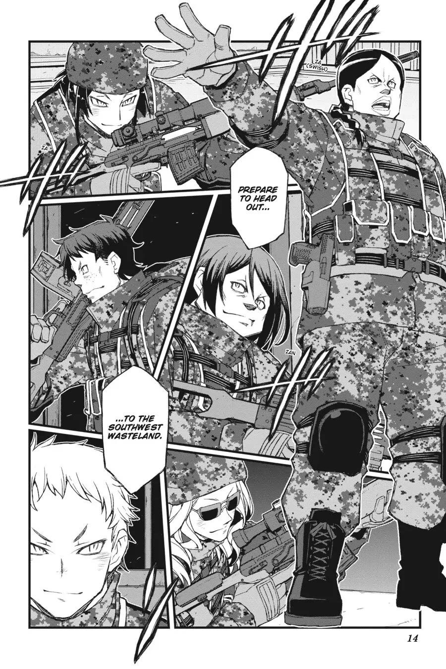 Sword Art Online Alternative - Gun Gale Online chapter 12 page 14