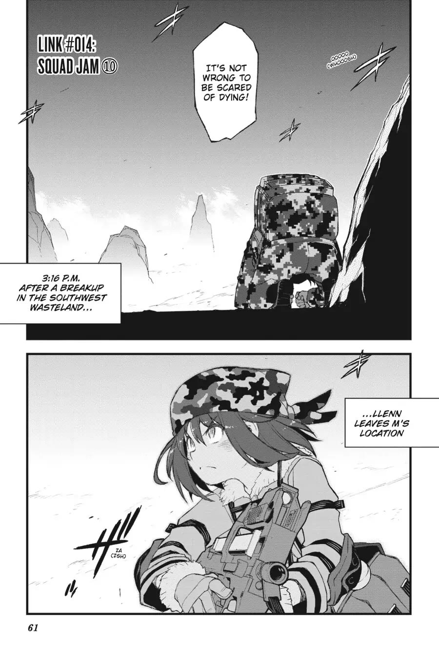 Sword Art Online Alternative - Gun Gale Online chapter 14 page 1