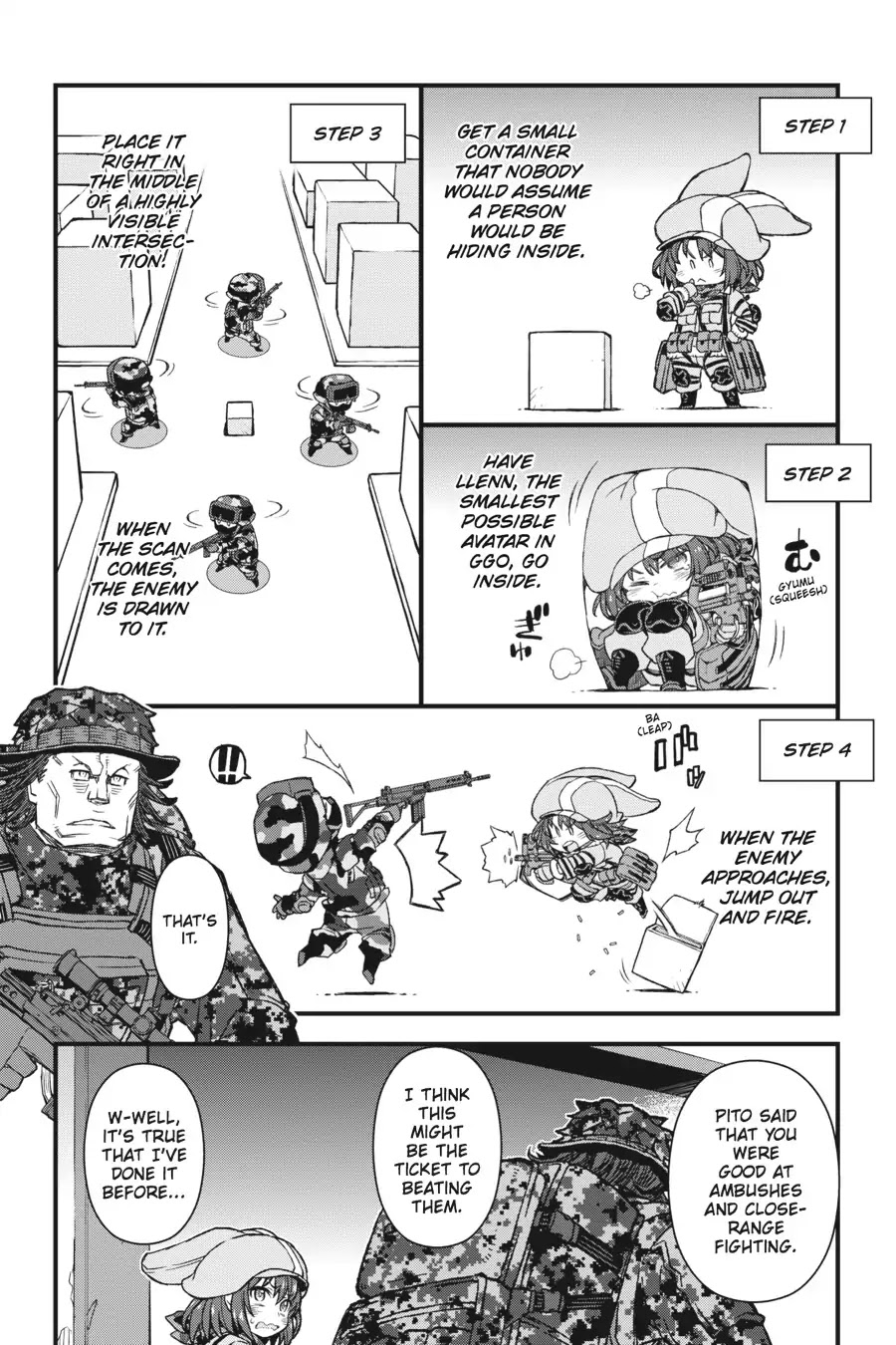 Sword Art Online Alternative - Gun Gale Online chapter 7 page 4