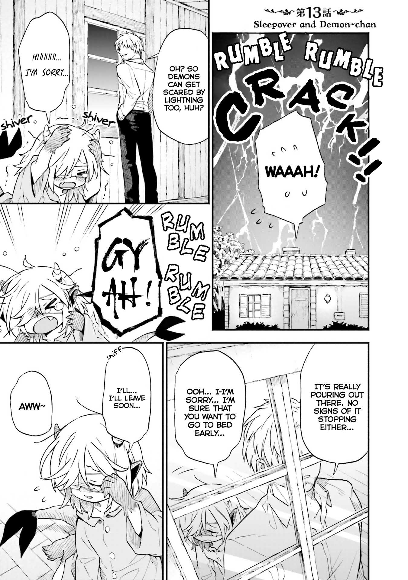 Taimashi to Akuma-chan chapter 13 page 1