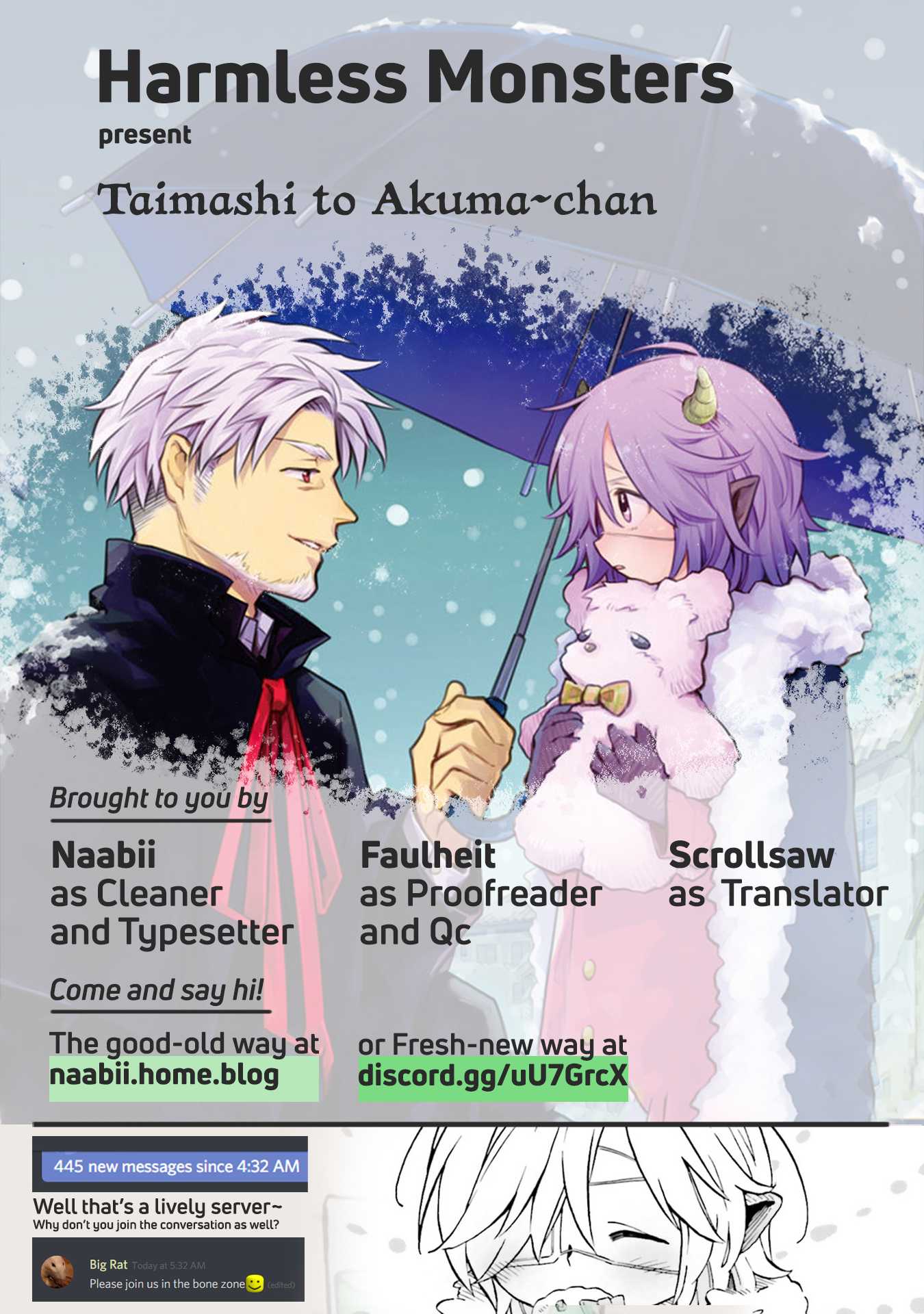 Taimashi to Akuma-chan chapter 7.5 page 12